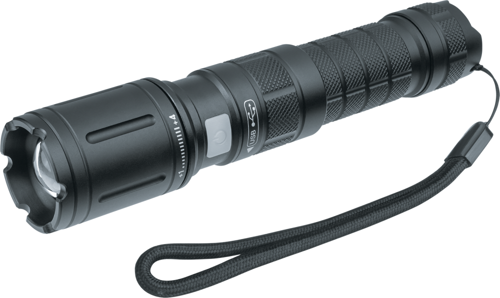 Фонарь светодиодный NPT-P01-18650 CREE XM-L U3 LED 10Вт аккумуляторный металл (Navigator Group) 14237