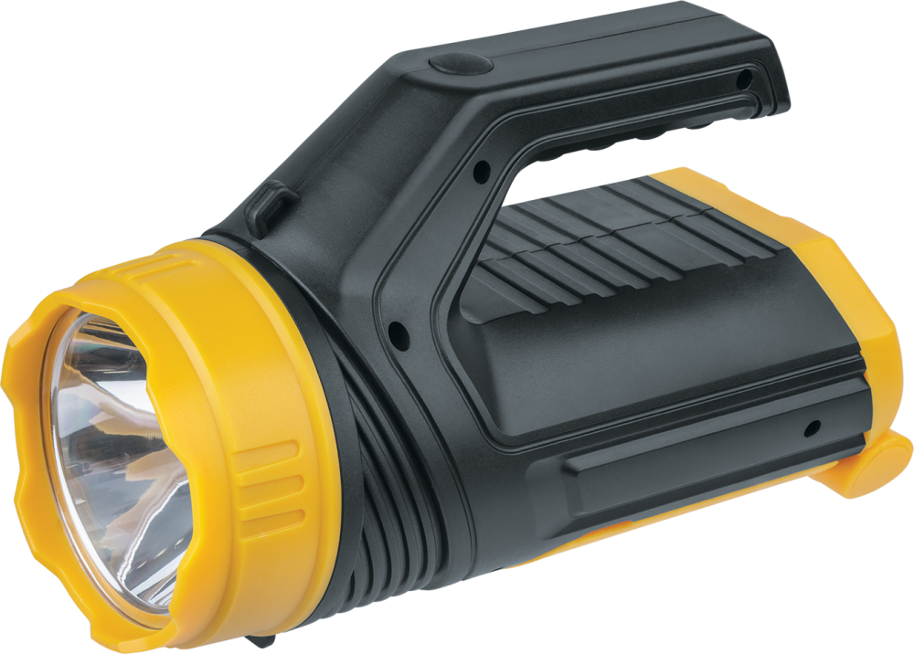 Фонарь светодиодный NPT-SP23-ACCU 5Вт + 1COB LED 5Вт 200Лм 250м аккумуляторный прожектор+кемпинг пластик 2Ач (Navigator Group) 14328