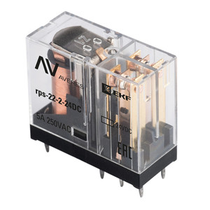 Реле РП slim 22/2 5A 24В DC AVERES (EKF) rps-22-2-24DC