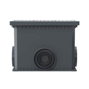 Колодец смотровой для двустенных труб 335х240х255 (50-125мм) (DKC) 025002