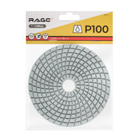 Круг алмазный гибкий шлифовальный Р100 125 мм черепашка для керамогранита АГШК мокрое шлифование (Rage) 558113