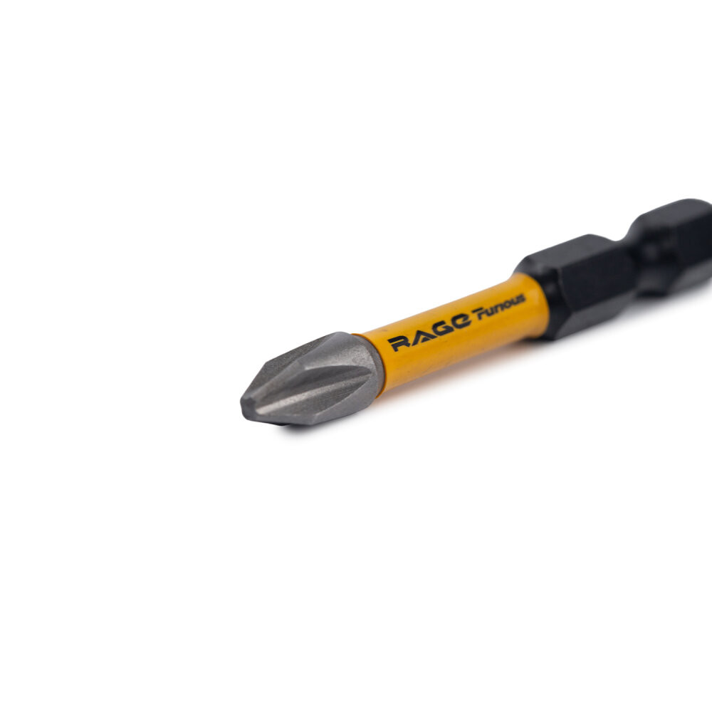 Биты торсионные IMPACT 2 шт S2 PH2 x 50 мм (Rage Furious) 554270