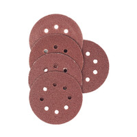 Круг шлифовальный абразивный 125 мм P40 8 отверстий 5 шт (Vira) 558004