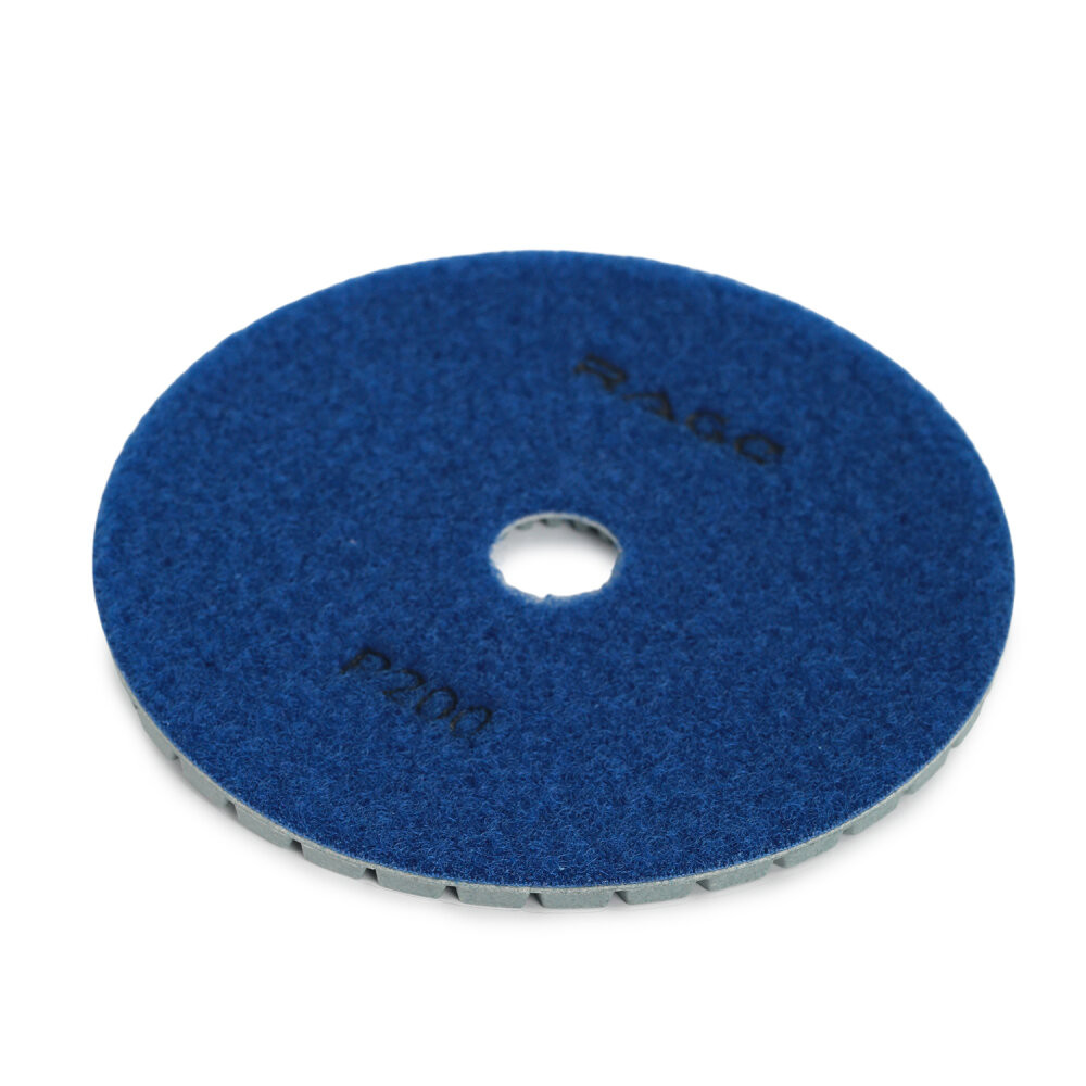 Круг алмазный гибкий шлифовальный Р200 125 мм черепашка для керамогранита АГШК мокрое шлифование (Rage) 558114