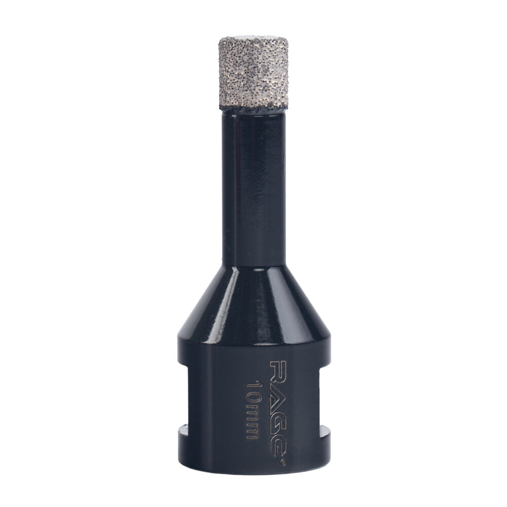 Коронка алмазная 10 мм по керамограниту по керамике для УШМ (Rage) 559534