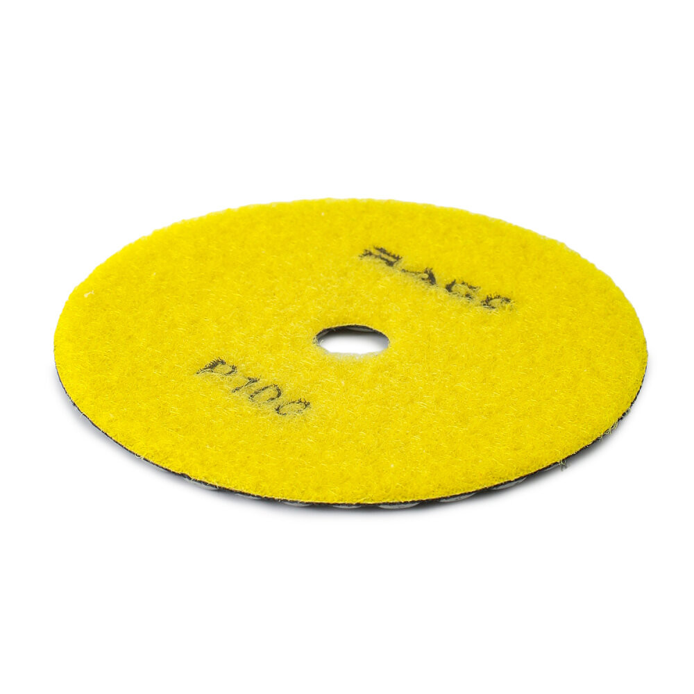 Круг алмазный гибкий шлифовальный Р100 100 мм черепашка для керамогранита АГШК сухое шлифование (Rage) 558103