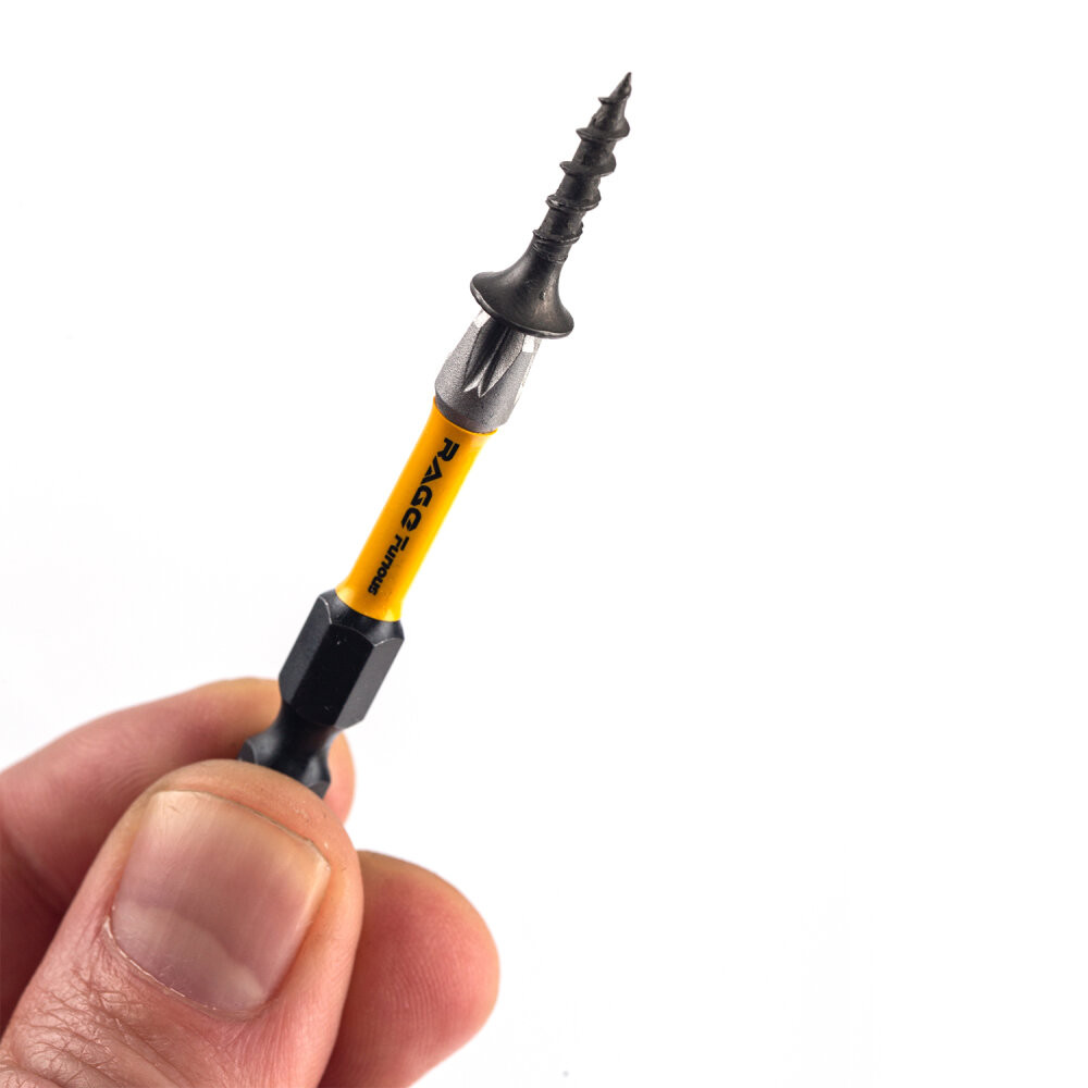 Биты торсионные IMPACT 2 шт S2 PZ2 x 50 мм (Rage Furious) 554274