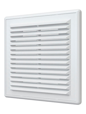 Решетка вентиляционная вытяжная, из ABS пластика 150х150 (ERA) 1515Р