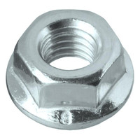 Гайка DIN6923 М6 шестигранная с фланцем оцинкованная (100 шт) (ХВАТ) 28731-0