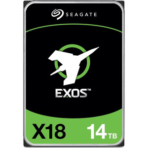 Жесткий диск 14TB Exos X18 3.5'', SATAIII, 7200   об/мин , 256 МБ (Seagate) ST14000NM000J