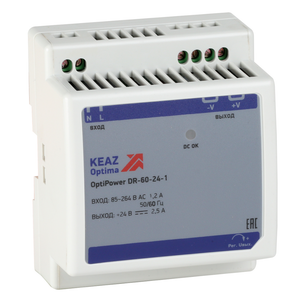 Блок питания OptiPower DR-60-24-1 (КЭАЗ) 284546