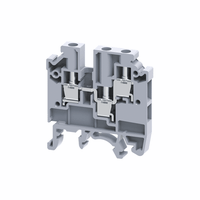 Клемма с тремя конт. 2,5 кв.мм винтовая OptiClip СMC-2,5-TRIPLET-(0,2-4)-I-серый (КЭАЗ) 289829