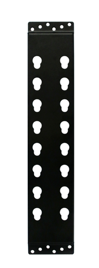 Заглушка органайзера с крепежом типа монетка (Hyperline) CMK-M-RAL9005