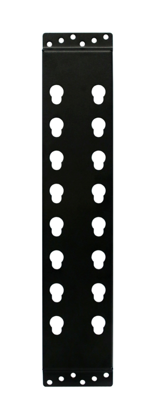 Заглушка органайзера с крепежом типа монетка (Hyperline) CMK-M-RAL9005