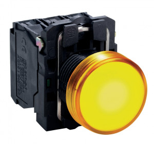 Лампа сигнальная 22мм 24в светодиодная желтая (Schneider Electric) XB5AVB5