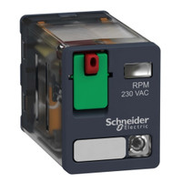 Реле 2CO светодиод 230В AC (Schneider Electric) RPM22P7