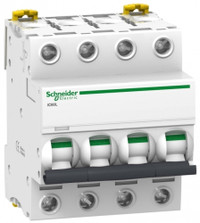 Выключатель автоматический четырехполюсный 25А С iC60L 15кА (Schneider Electric) A9F94425