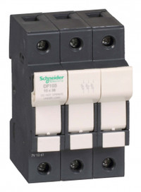 Разъединитель-предохранитель 32A 3п 10х38 (Schneider Electric) DF103