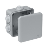 Коробка распределительная 100х100х50мм IP55 серая (Systeme Electric) IMT35091