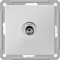 W59 Розетка телевизионная TV скрытая в рамку белая (Systeme Electric) RTS-151-1-86
