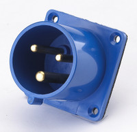 Вилка 623 2Р+РЕ 32А 220В IP44 В для скрытой проводки (Dekraft) 26062DEK