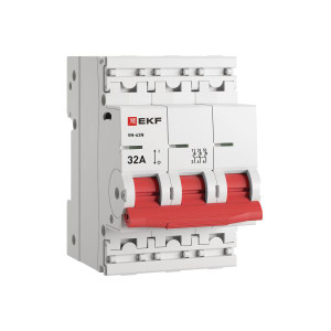 Выключатель нагрузки ВН-63N 3P 32А PROXIMA (EKF) S63332