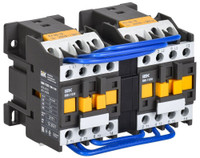 Контактор КМИ-11230 реверс 12А 230В/АС3 2НО (IEK) KKM13-012-230-20-1