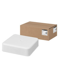 Коробка распаячная КР 75х75х20 ОП белая IP40 (TDM ELECTRIC) SQ1401-0203