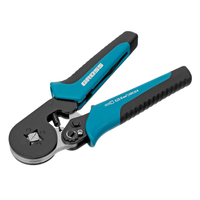 Клещи (пресс-клещи) для обжима наконечников электропроводов с сечением 0,25-8 мм2 (GROSS) 17724