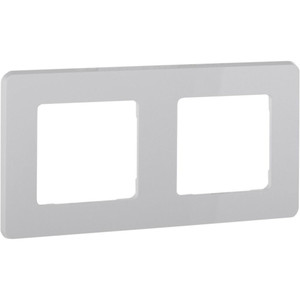 Рамка 2-местная белый INSPIRIA (IEK) 673940