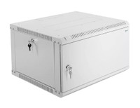 Шкаф телекоммуникационный настенный разборный 6U (600х520) дверь металл (ЦМО) ШРН-Э-6.500.1