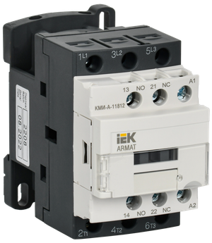 Контактор КМИ-А-11812 LC1D 18А 230В/АС3 1НО/1НЗ (IEK) AR-ACC-11-018-230-11