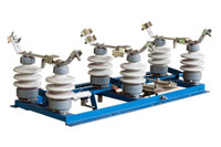 Разъединитель РЛНД-1-10 III /400 с приводом ПР-01 ( ПРНЗ-10), 1 заземляющий нож (ТЭМЗ)