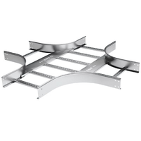 Ответвитель Х-образный 400х80 R300 (DKC) LX8304