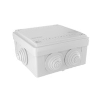 Коробка ответвит. с 6 кабельными вводами д.25мм, IP55, 100х100х50мм (DKC) 53801
