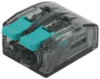 Клемма компактная серии 412 с рычагом, 2 отверстия, 0,5-4 мм2 NO-224-46 (ЭРА) Б0043964