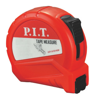 Рулетка с фиксатором   5 м x 25 мм, ABS (P.I.T.) HTPM01-05MB