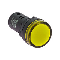 Лампа AD16-22HS LED матрица 22мм жёлтый (EKF) ledm-ad16-o