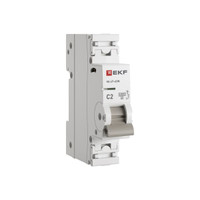 Автоматический выключатель ВА 47-63N 1P 2А (C) 6кА PROXIMA (EKF) M636102C