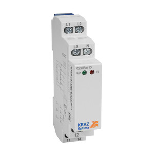 Реле контроля фаз OptiRel D PHS-3-1M-03-PN-2 чередования обрыва фаз 3Ф+N 2СО (КЭАЗ) 331993