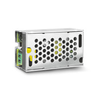 Блок питания для светодиодной ленты 15 Вт AC 100-264В Uвых 12В IP20 77х48х20мм Black (GAUSS) 202003015