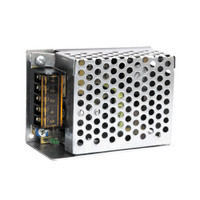 Блок питания для светодиодной ленты 30 Вт AC 100-264В Uвых 12В IP20 85х58х33мм Black (GAUSS) 202003030