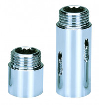 Удлинитель НВ 1/2'x60 мм, хромированный (AQUALINK) 02409