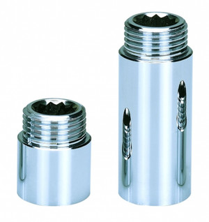 Удлинитель НВ 1/2'x10 мм, хромированный (AQUALINK) 02412