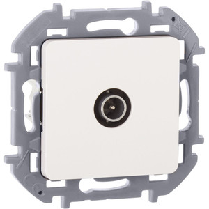 Розетка TV проходная белый INSPIRIA (IEK) 673860