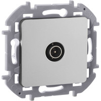 Розетка TV оконечная алюминий INSPIRIA (IEK) 673872