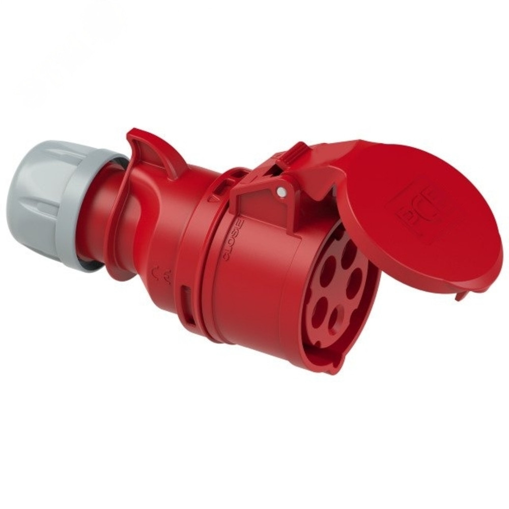 Розетка кабельная  16А/400V/3P+N+E/IP44 (PCE) 215-6