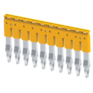 Перемычка гребенчатая 5 пол. OptiClip JX2,5 для пруж. клемм сечением 2,5 кв.мм (КЭАЗ) 289736
