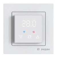 Терморегулятор Ридан Classy c Wi-Fi, с комбинацией датчиков, белый, 16А (ДЕВИ) 21RT0104R