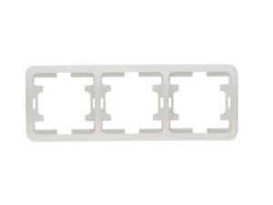 Mimoza Рамка 3 поста белая (Makel) 22013